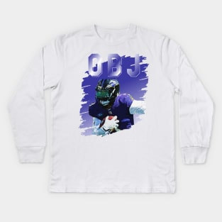 Odell Beckham Jr || OBJ Kids Long Sleeve T-Shirt